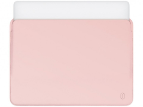 Чехол для ноутбука WIWU Skin New Pro II PU Leather Sleeve для Apple MacBook Pro 13 (розовый)