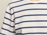 Футболка свободного силуэта в полоску