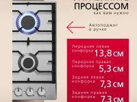 Газовая панель Hansa BHGI611839