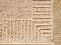 Полотенце махровое Nervato для ног, бежевое