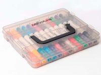 Набор маркеры для скетчинга акриловые HIMI "MIYA BOX" 12 цветов, двойная головка