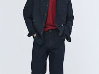 Зауженные джинсы Tapered, Синий