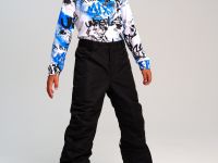 Брюки текстильные с полиуретановым покрытием для мальчиков