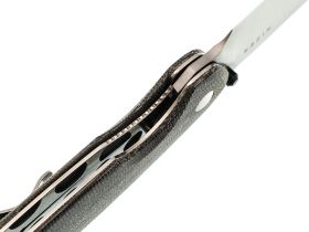 Складной нож Kizer Meteora, сталь Nitro-V, рукоять микарта, черный