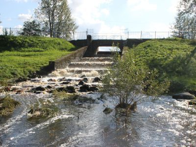 Мост-плотина Красного пруда