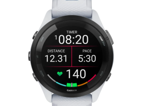 Смарт-часы Garmin Forerunner 265 (White/Blue) (010-02810-11)