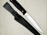 Нож разделочный АиР "Заноза" ЦМ, сталь 95х18, рукоять граб