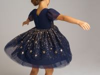 Карнавальный костюм: нарядное платье и шляпа волшебницы