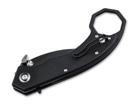 Складной нож Boker HEL Karambit, сталь 154CM, рукоять G10, черный