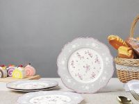 Fanquare Набор фарфоровых тарелок 208 мм, 4 предмета Fanquare