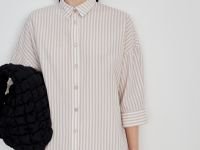 Платье-рубашка женское из хлопка