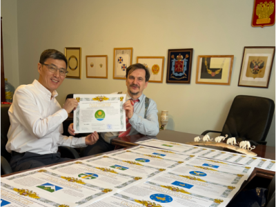 Гербы и флаги 12 наслегов Якутии внесли в государственный геральдический регистр России