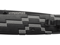 Полуавтоматический складной нож Hyperspeed, CRKT 7020, сталь 8Cr14MoV Black Oxide Coating, рукоять термопластик GRN