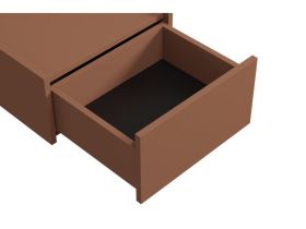Тумба прикроватная подвесная Дигарс 43x21 Терракотовый