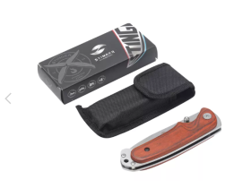 Нож складной Stinger FK-8236, сталь 3Cr13, рукоять пакка