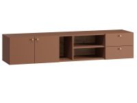 ТВ-тумба подвесная Имин 2-180x36 Терракотовый