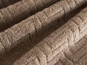 Полотенце махровое Zigzag, капучино