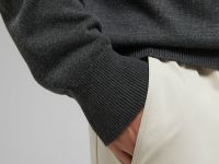 Джемпер-поло с шерстью