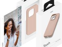 Клип-кейс uBear Touch Mag Case для Apple iPhone 16 Pro Max Beige