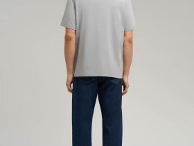 Футболка прямого кроя из хлопкового джерси