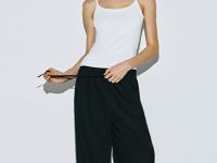 Базовый топ из микрофибры, Белый