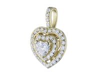 Подвеска из желтого золота э0312пд06180100