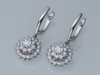Серьги из белого золота э4712сг07163600_white