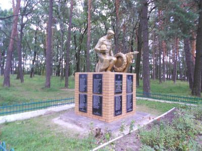 Братская могила 79 советских воинов, погибших в 1943 году при освобождении от немецко-фашистских захватчиков р.п. Навля