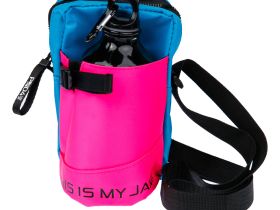 Комплект для девочек: сумка текстильная, бутылка для воды