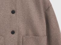 Куртка из пальтовой ткани, Бежевый