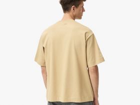 Мужская футболка Lacoste оверсайз из органического хлопка