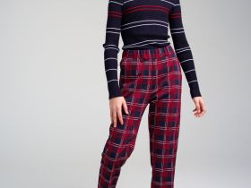 Брюки трикотажные для девочек