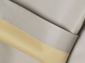 Прямые брюки из искусственной кожи, Бежевый