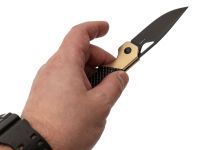 Складной нож Kizer Mini Militaw, сталь S45VN, рукоять титан/Zirconium