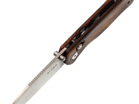 Складной нож Kizer Drop Bear, сталь Nitro-V, рукоять дерево