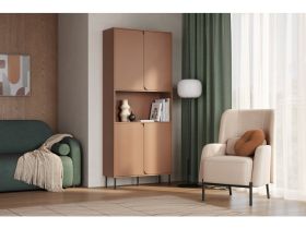 Стеллаж Блест 2-89x210 Терракотовый