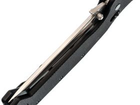 Складной нож Obertech ns-02 Tanto satin, сталь VG-10, рукоять G10, черный