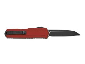 Автоматический нож Microtech Cypher II S/E 1241-1RD, сталь M390MK, рукоять алюминий, красный/черный