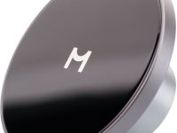 Автомобильный держатель Magssory Disc с БЗУ серый