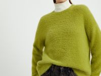 Шапка из овечьей и ангорской шерсти