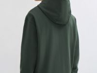 Толстовка на молнии с аппликацией, Зеленый