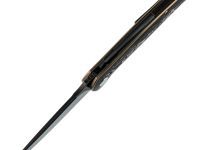 Складной нож Honor Caesar Elite Black, bronze, рукоять титан и карбон, сталь S35VN