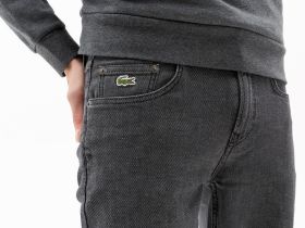 Мужские джинсы Lacoste приталенного кроя