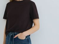 Базовая футболка, Коричневый