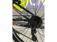 Подростковый велосипед Stels Turbo 410 V 24, год 2025, цвет Черный-Оранжевый