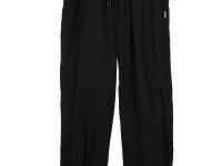 Брюки текстильные с полиуретановым покрытием утепленные флисом для девочек