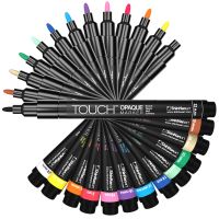 Маркер акриловый TOUCH "Opaque" наконечник тонкий