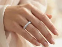 Кольцо из белого золота э4712кц08151900
