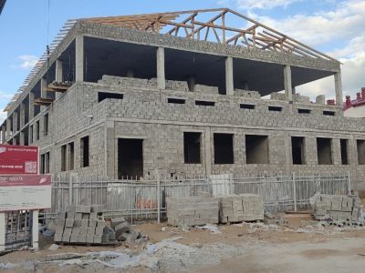 Продолжается строительство крупного медицинского объекта в Вилюйском районе Якутии