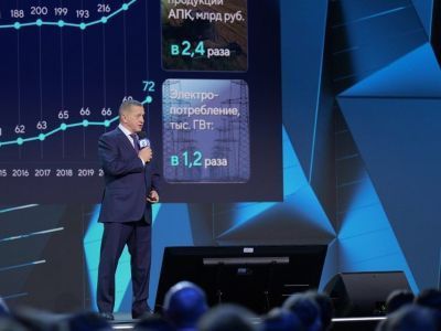 Юрий Трутнев на марафоне Знание.Первые: «Главной силой развития любой территории является человек»